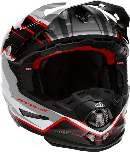 6D HELMETS | ATR-2 Phase | Red | X-Small - Kelly Motorsports