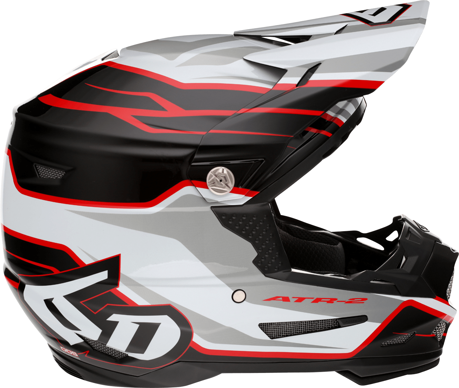 6D HELMETS | ATR-2 Phase | Red | X-Small - Kelly Motorsports