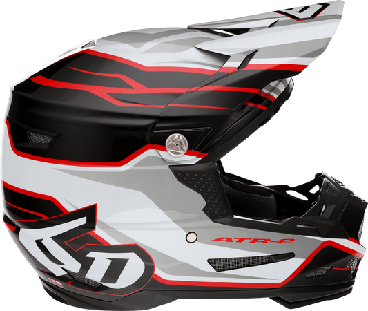 6D HELMETS | ATR-2 Phase | Red | X-Small - Kelly Motorsports