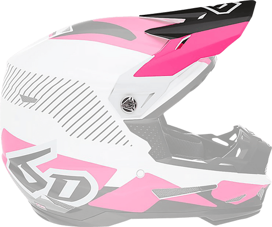 6D Helmets ATR-2 Visor - Fusion Pink (Part 72-6106) - Kelly Motorsports