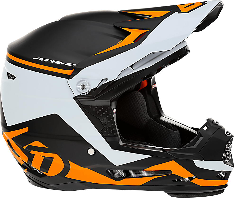 6D HELMETS | ATR-2Y Drive | Neon Orange | Medium - Kelly Motorsports