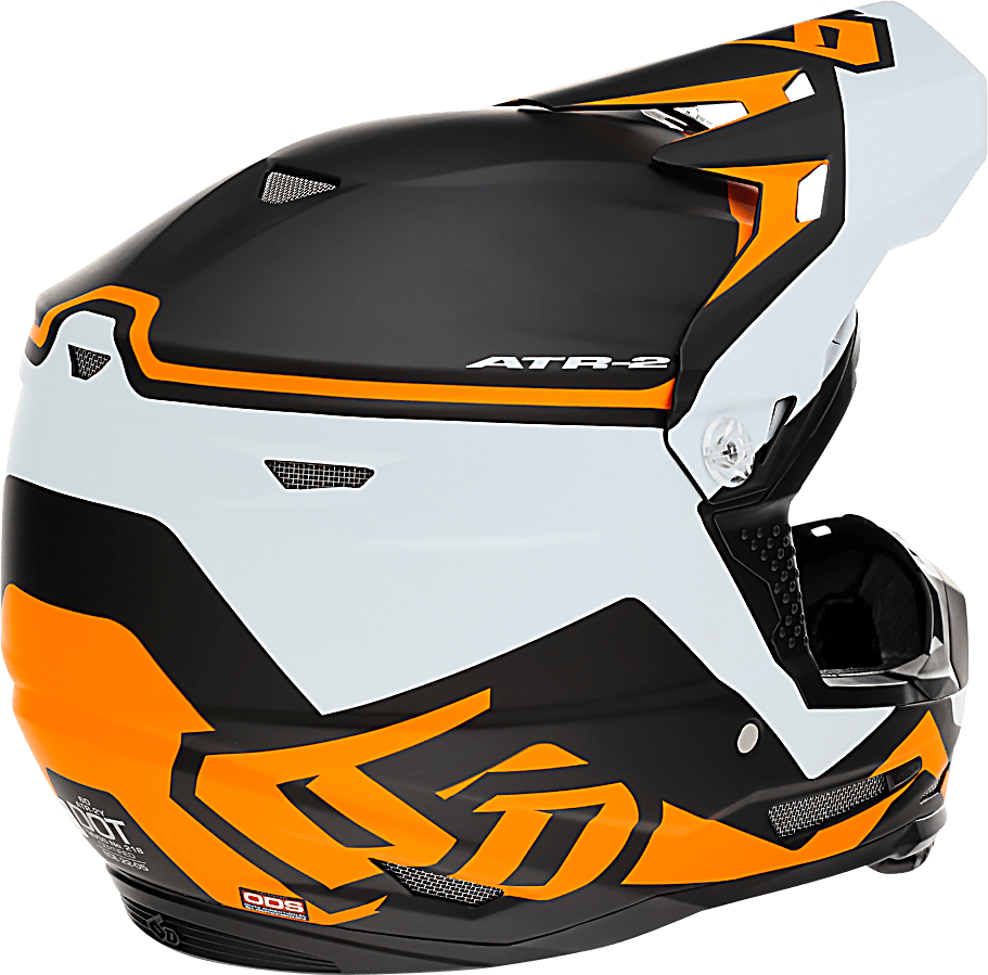 6D HELMETS | ATR-2Y Drive | Neon Orange | Medium - Kelly Motorsports