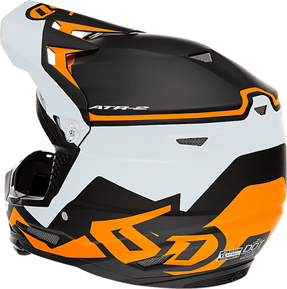 6D HELMETS | ATR-2Y Drive | Neon Orange | Medium - Kelly Motorsports