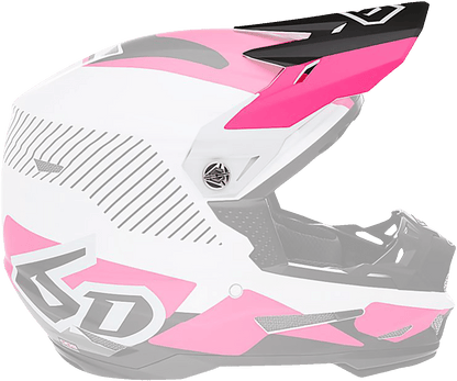 6D Helmets ATR-2Y Youth Helmet Visor - Fusion Pink Part 72-4133 - Kelly Motorsports