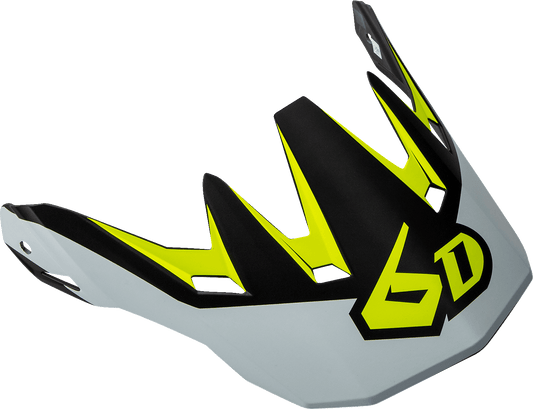 6D Helmets ATR-2Y Youth Helmet Visor - Neon Yellow Drive Model 72-4134 - Kelly Motorsports