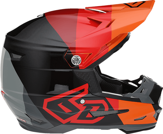 6D HELMETS | ATR-2Y Youth Offroad Motorcycle Helmet | Range | Red | Large - Kelly Motorsports