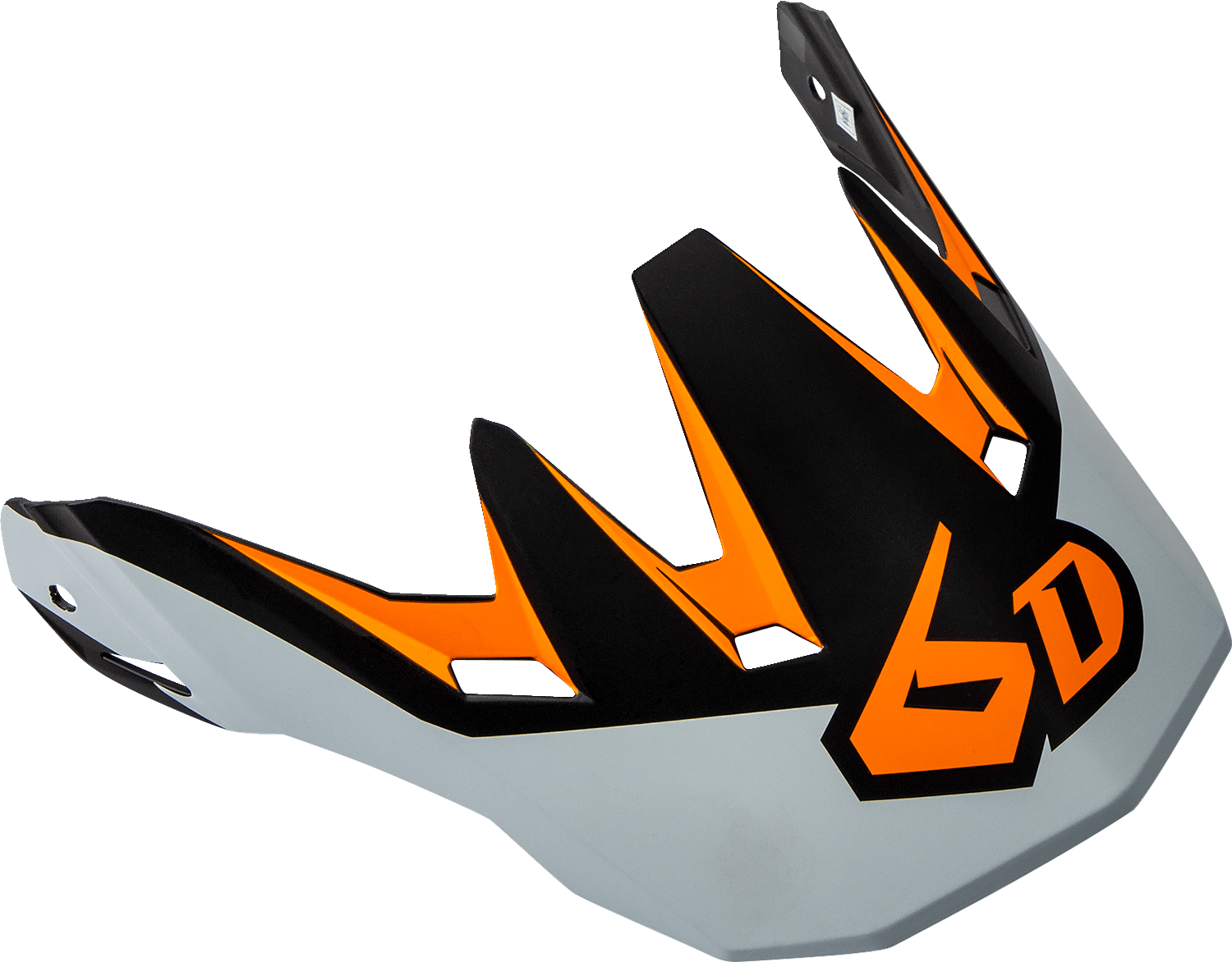 6D Helmets ATR-2Y Youth Visor - Drive Neon Orange (Part 72-4131) - Kelly Motorsports