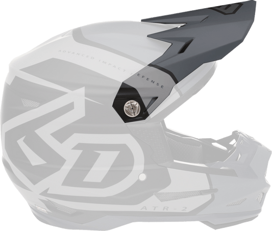 6D Helmets ATR-2Y Youth Visor - Torque Charcoal (Part 72-4135) - Kelly Motorsports