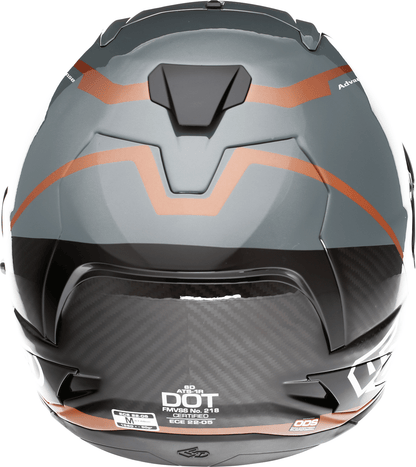 6D Helmets ATS-1R Alpha Bronze Motorcycle Helmet - 2XL, Part Number 30-0579 - Kelly Motorsports