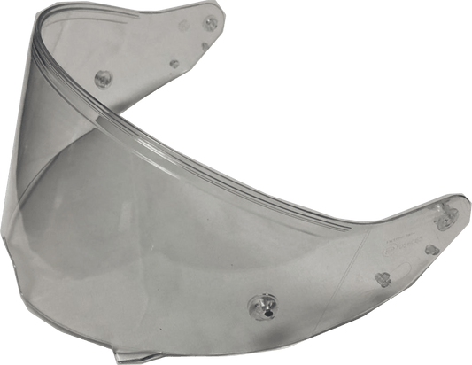6D Helmets ATS-1R Clear Race Shield (Part 82-5009) ? Tear-Off Compatible, Articulating Pivot for Enhanced Visibility and Protection - Kelly Motorsports