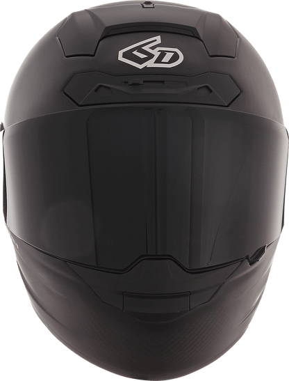6D Helmets ATS-1R Matte Black Motorcycle Helmet ? Small, Part 30-0985 - Kelly Motorsports