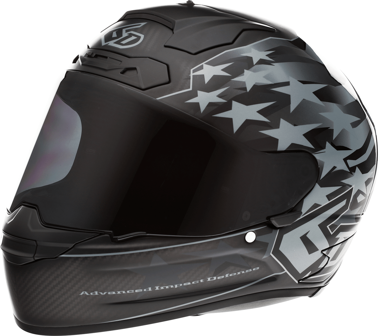 6D Helmets ATS-1R Patriot Black Large - Advanced Impact Management and Fit - Kelly Motorsports
