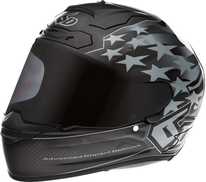 6D Helmets ATS-1R Patriot Black Large - Advanced Impact Management and Fit - Kelly Motorsports