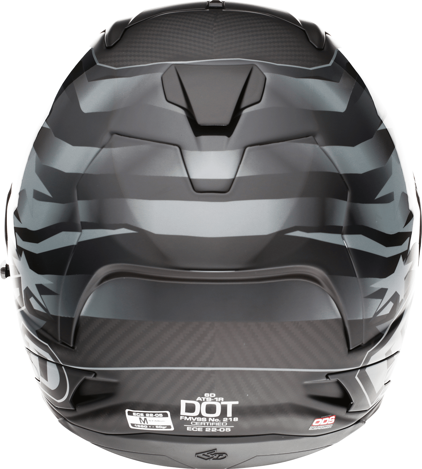 6D Helmets ATS-1R Patriot Black Large - Advanced Impact Management and Fit - Kelly Motorsports