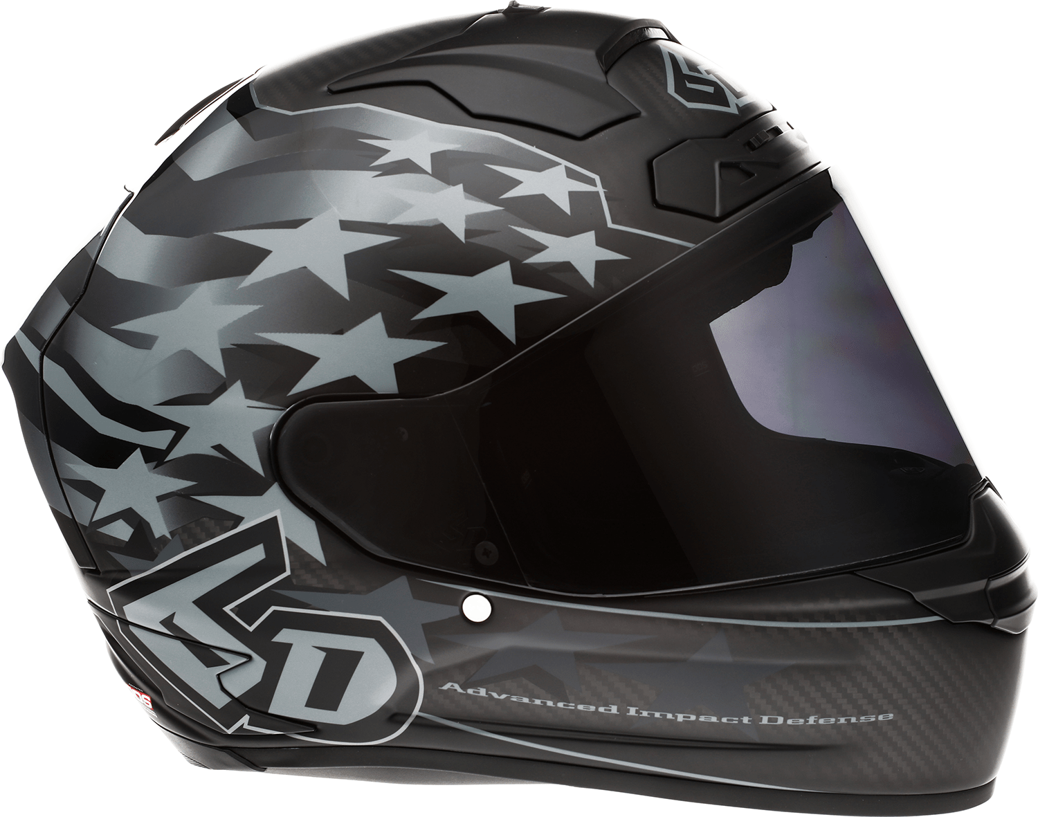 6D Helmets ATS-1R Patriot Black Large - Advanced Impact Management and Fit - Kelly Motorsports