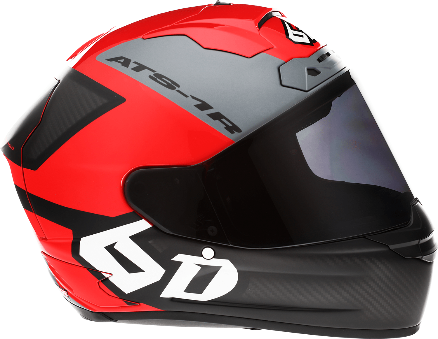 6D HELMETS | ATS-1R Wyman | Red / Black | X-Large - Kelly Motorsports