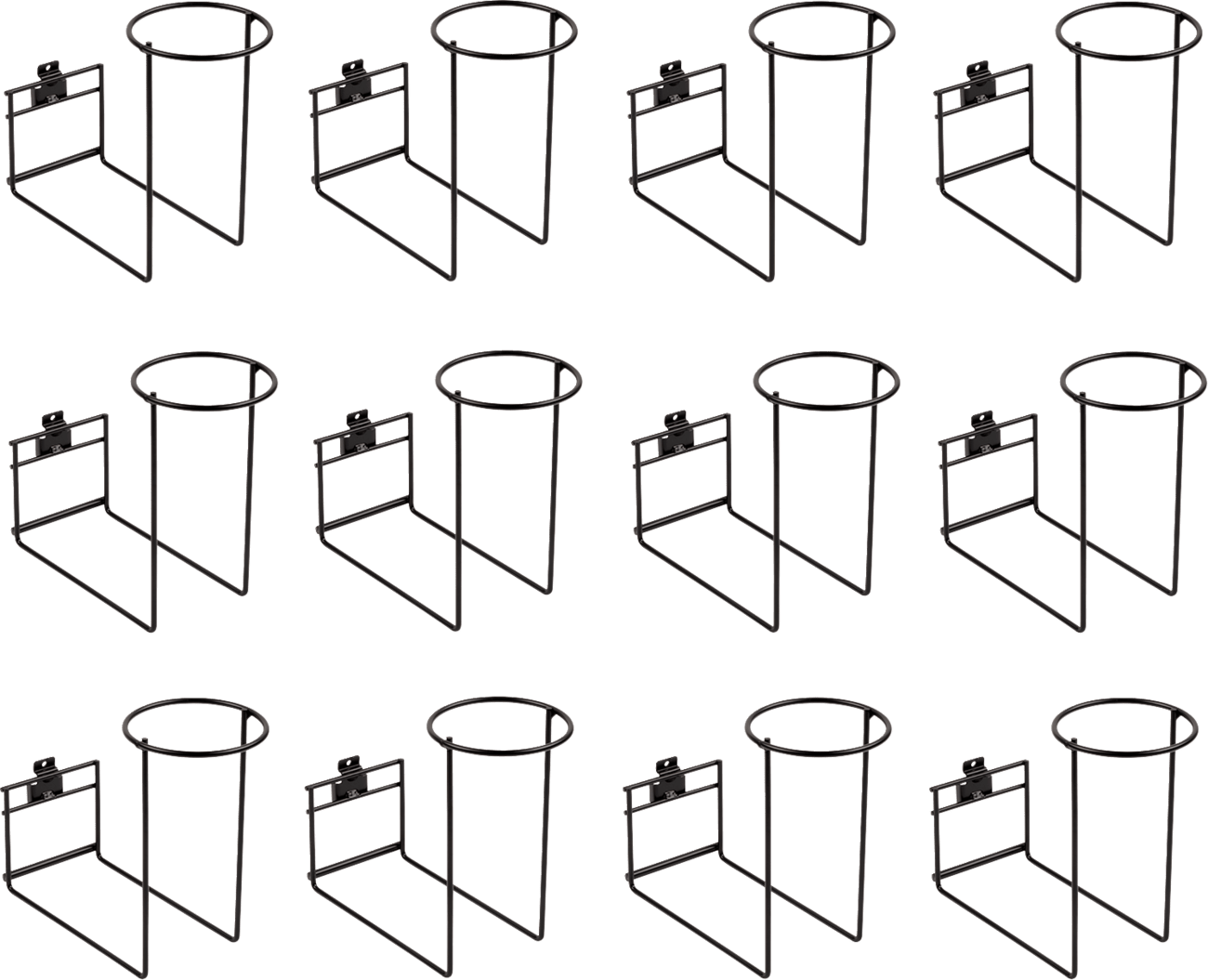 6D Helmets Helmet Floor Display with Hooks - Part Number 9903-0765 - Kelly Motorsports