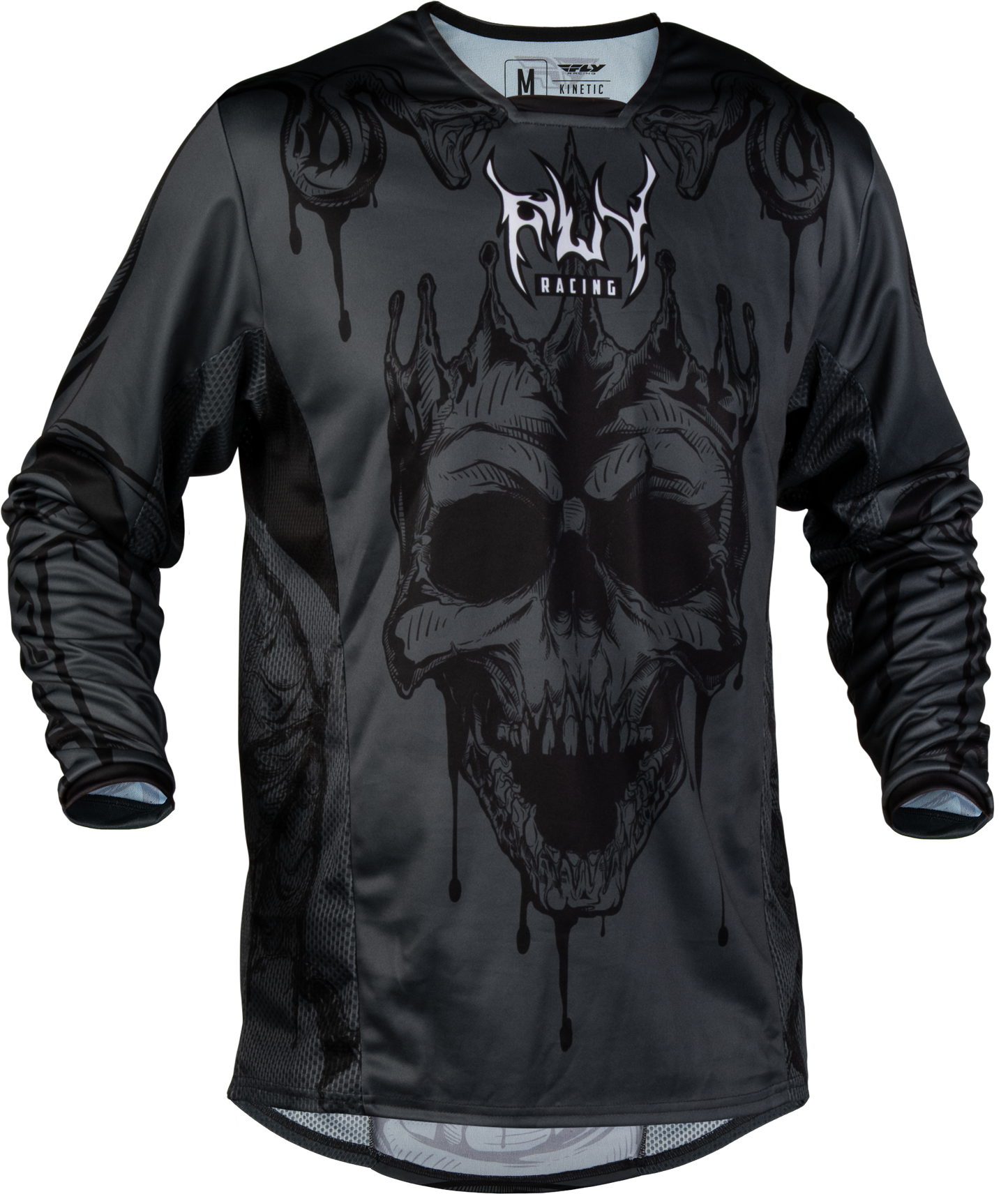 Kinetic Dark Series Jersey Grey/Black Xl