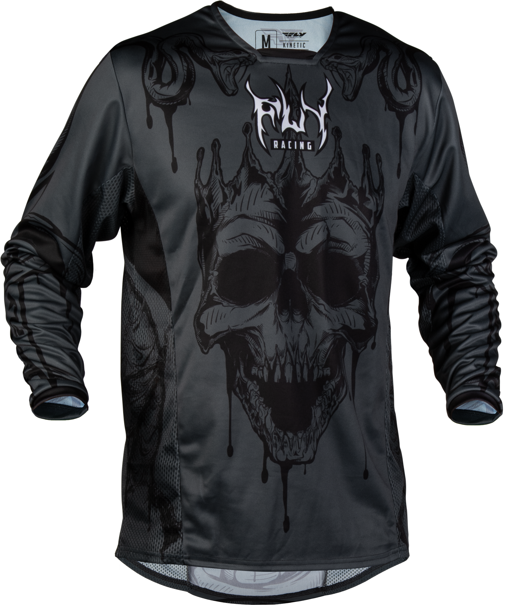 Kinetic Dark Series Jersey Grey/Black Md