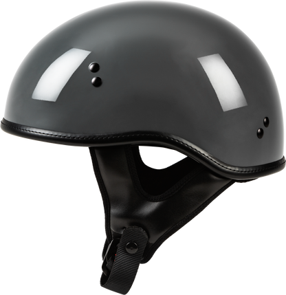Highway 21 .357 Solid Half Helmets
