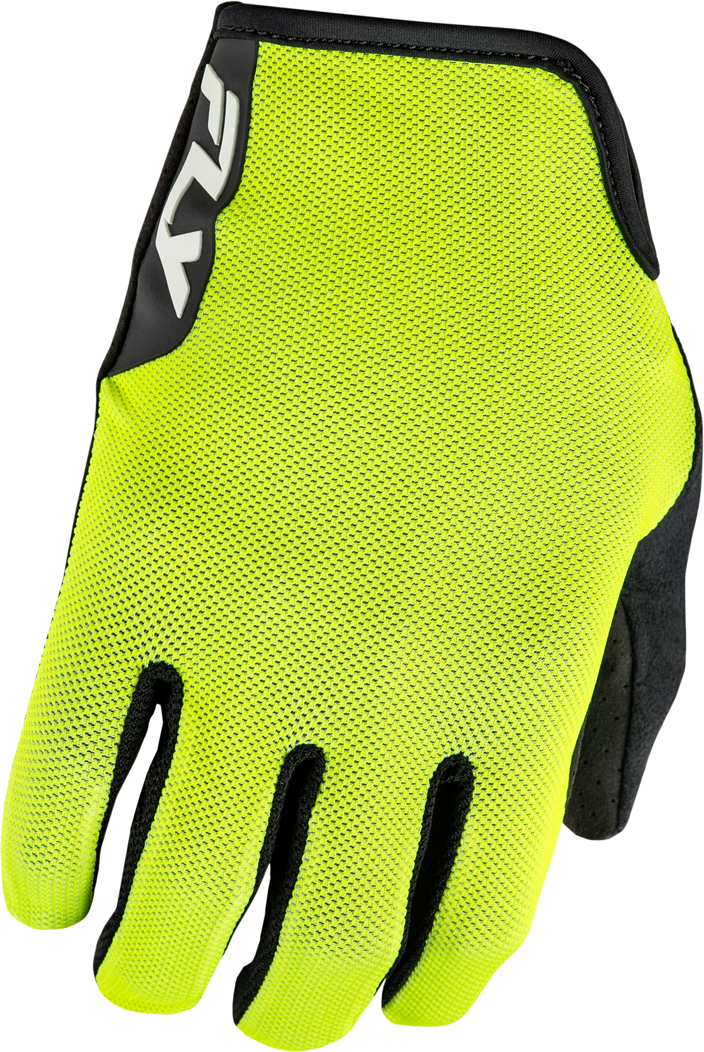 Fly Racing Mesh Gloves Hi Vis 2X – Lightweight Motorcycle Riding Gloves