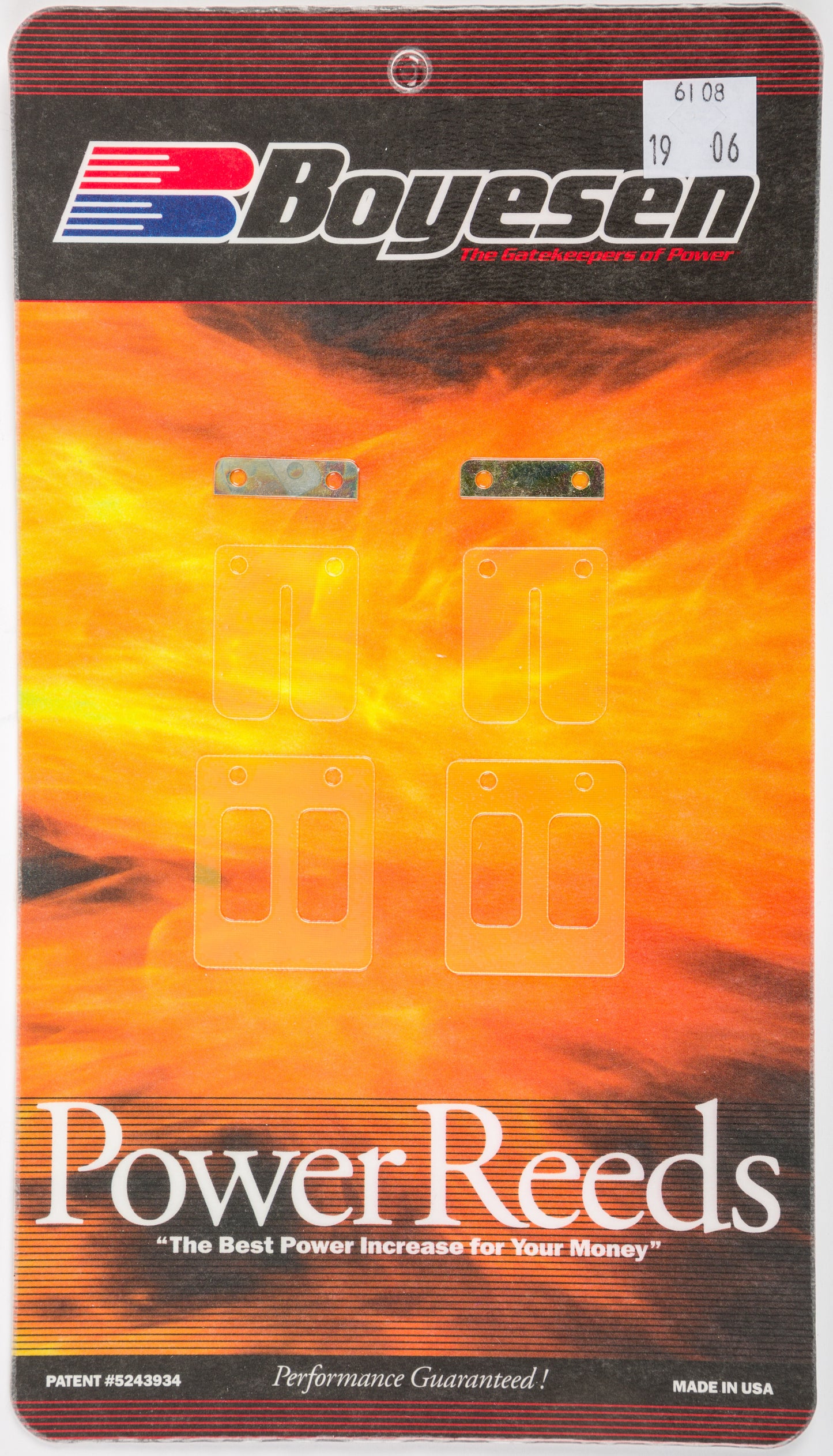 Boyesen Dual Stage Power Reeds Dura Flex w/Rev Plates