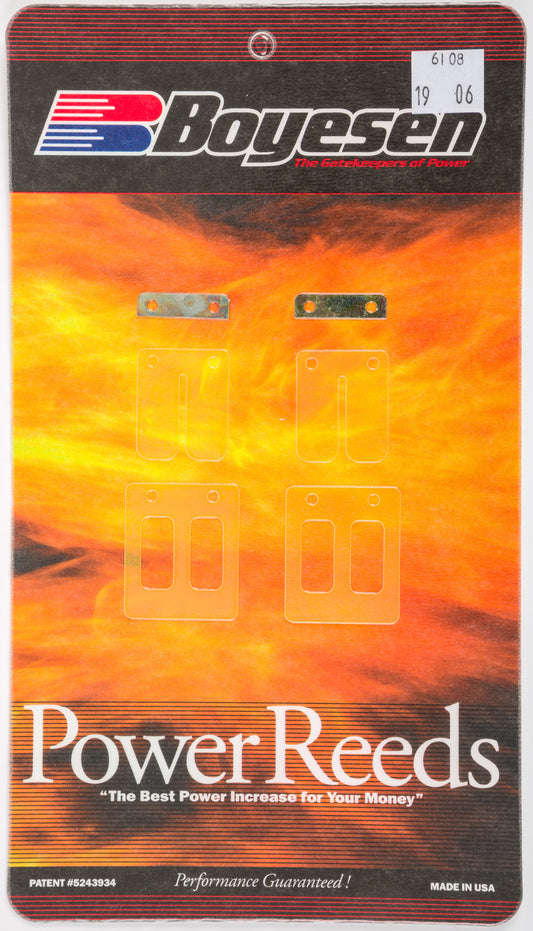 Boyesen Dual Stage Power Reeds Dura Flex w/Rev Plates