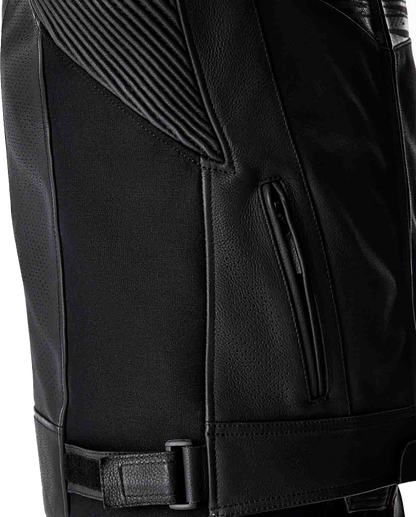 RST Tractech Evo D3o Leather Jacket White/Black - Small