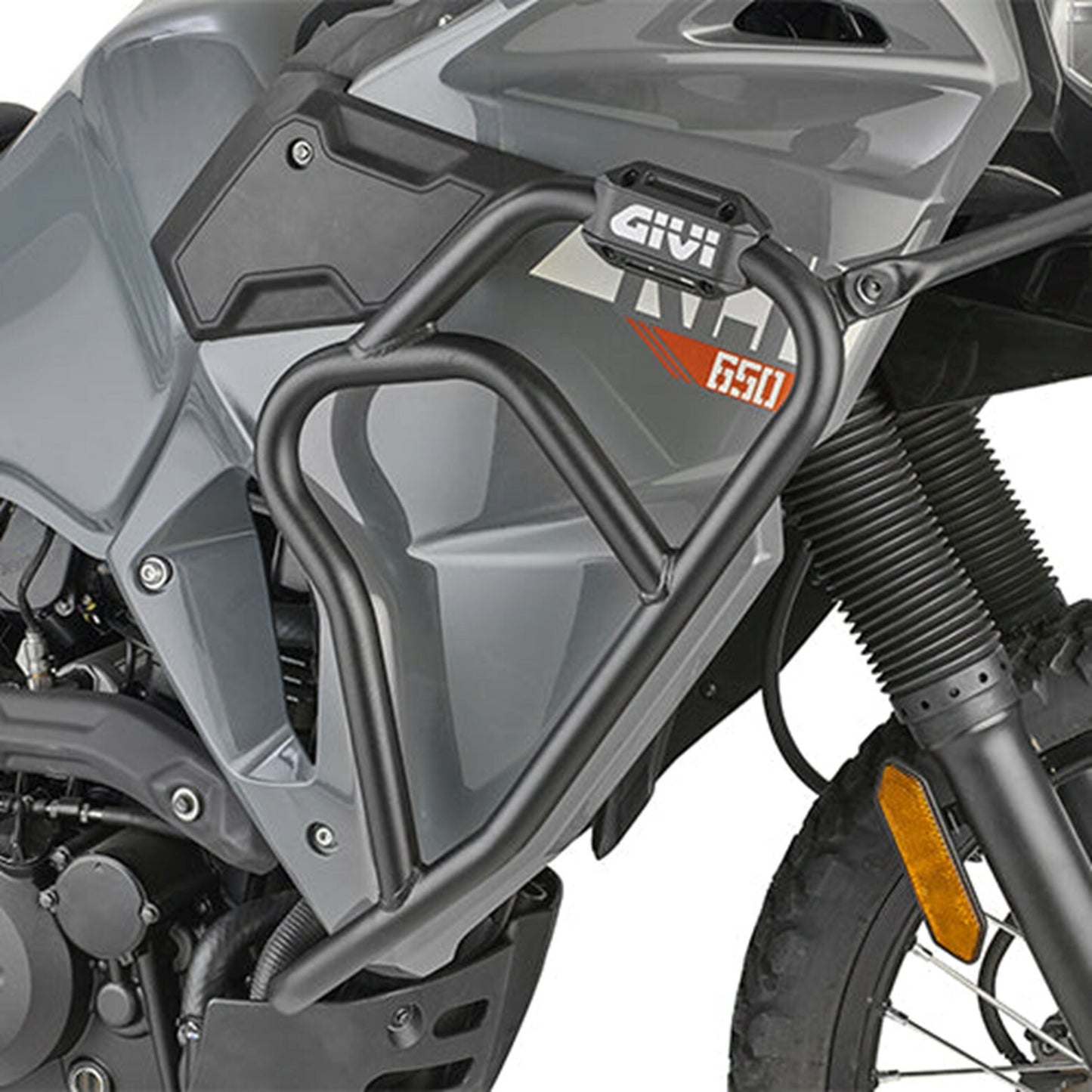GIVI Engine Guards for Kawasaki KLR650 (2023-2024) - Black, Part TN4133