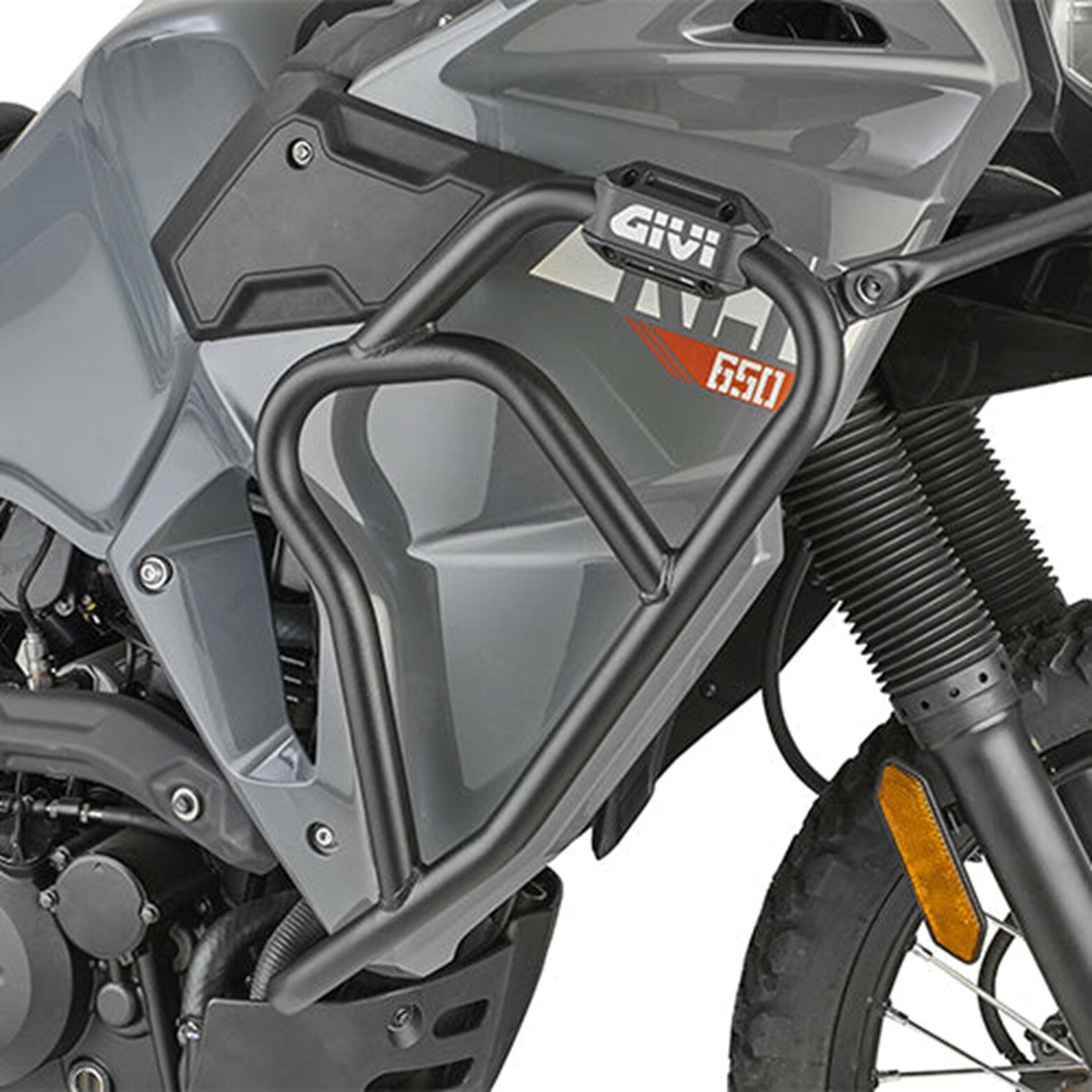 GIVI Engine Guards for Kawasaki KLR650 (2023-2024) - Black, Part TN4133