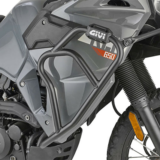 GIVI Engine Guards for Kawasaki KLR650 (2023-2024) - Black, Part TN4133