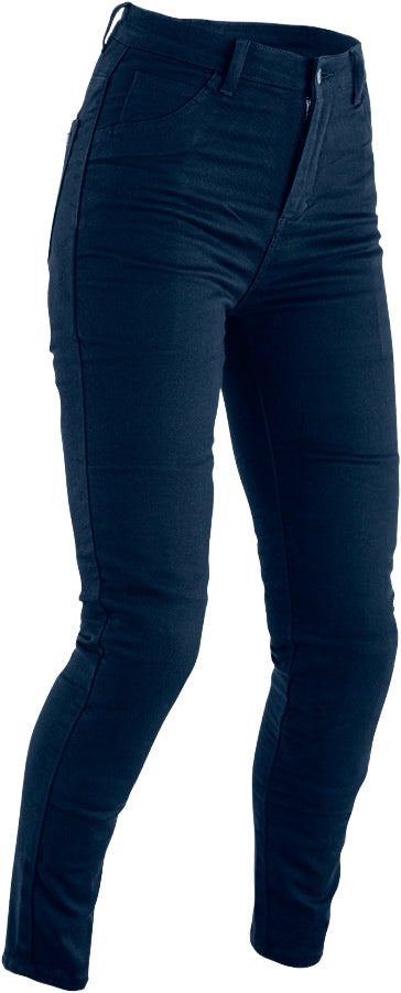 RST Women's CE-Rated Indigo Blue Jeggings with Aramid Fiber Lining - Size 2XL