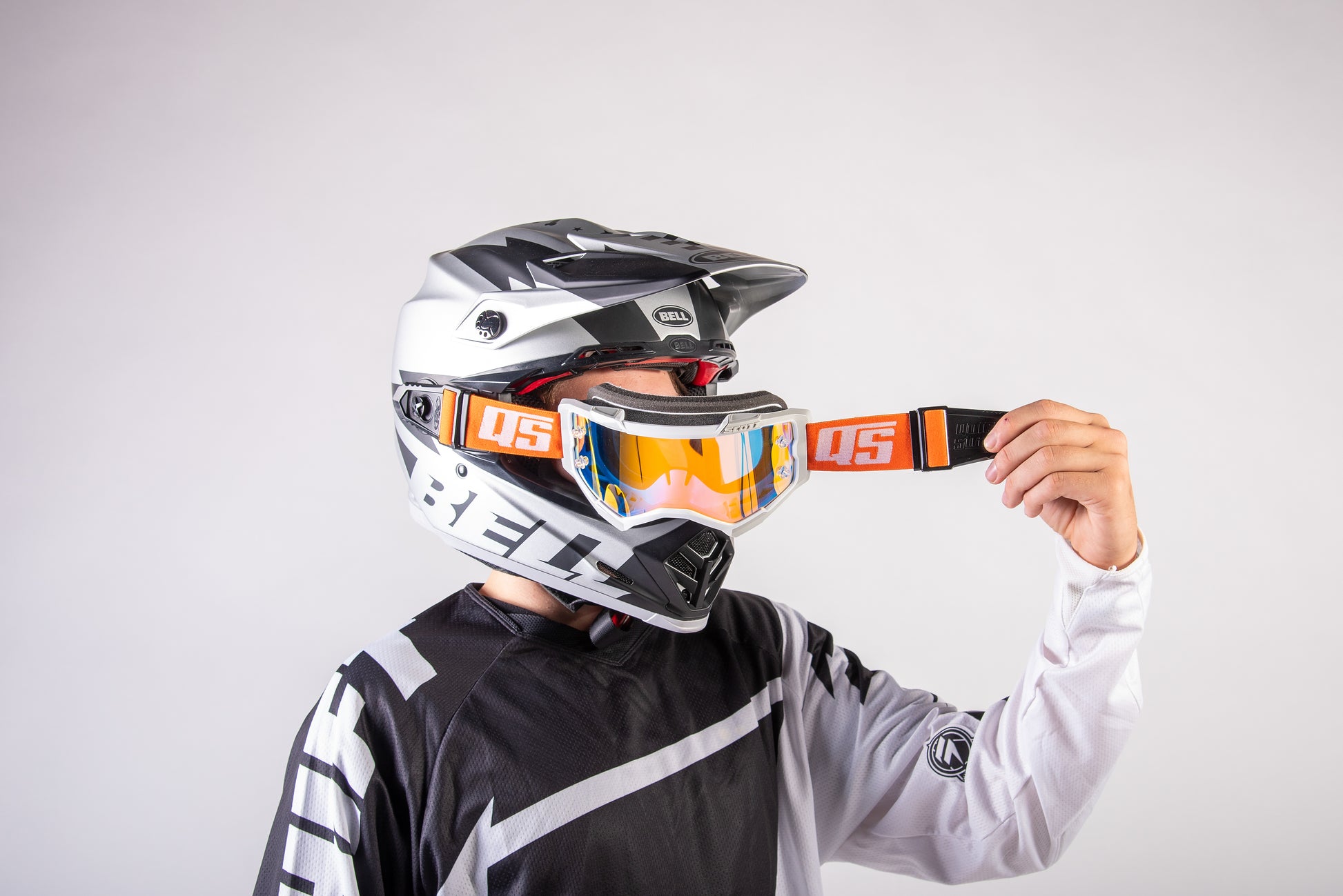 QUICK STRAP QS-65 Quick Straps Orange - Hassle-Free Goggle Attachment System