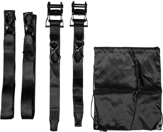 2" RATCHET TIE-DOWNS w/SOFT-TIE