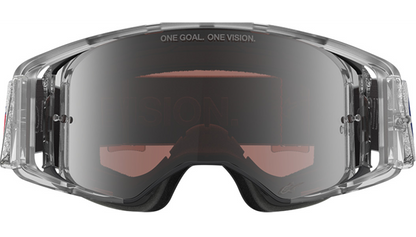 Alpinestars Supertech Goggle - Merica 25 - Red/Blue - Silver/Copper 2601-4102