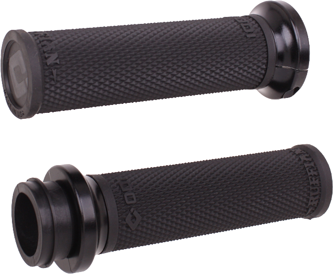 ODI Rufian Grips for Indian TBW 1 inch Black/Black - Performance Motorcycle Hand Grips