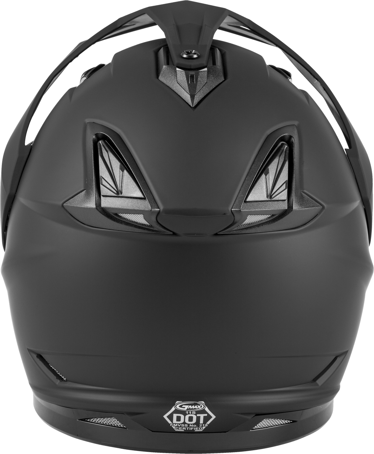 Gm 11 Dual Sport Helmet Matte Black  3x