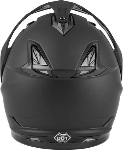 Gm 11 Dual Sport Helmet Matte Black  3x