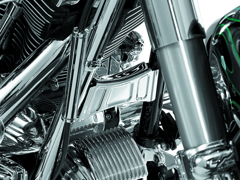Kuryakyn Downtube Cross Brace Cover for Harley-Davidson Touring Models 1999-2013