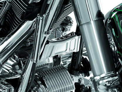 Kuryakyn Downtube Cross Brace Cover for Harley-Davidson Touring Models 1999-2013