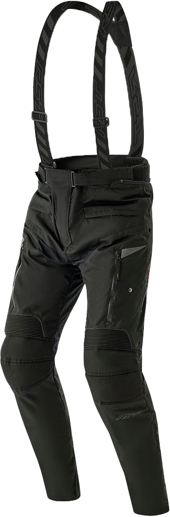RST Pro Series Paragon D3O Pants Black Textile 6XL - Motorcycle Riding Trousers with Enhanced Ventilation and CE AA Certification