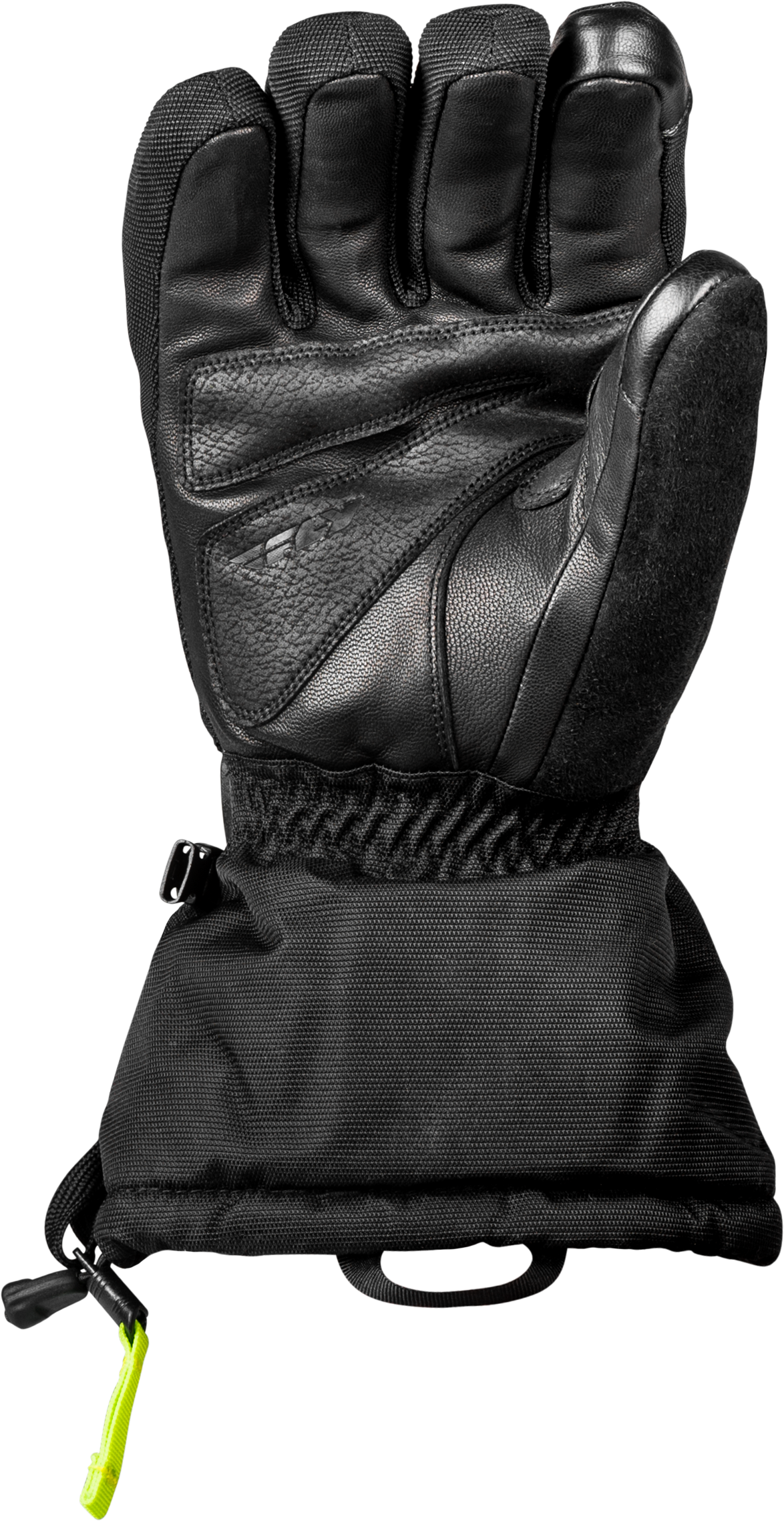 Fly Racing Cascade Gloves Black/Blue/Hi Vis Medium – Weatherproof, Insulated Riding Gloves