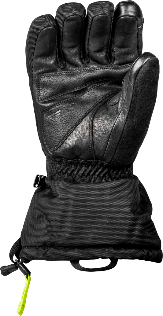 Fly Racing Cascade Gloves Black/Blue/Hi Vis 3X - Weatherproof Insulated Riding Gloves