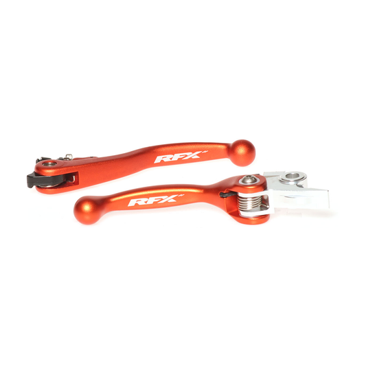 RFX FXFL 50800 55OR Flexible Lever Set for KTM - Orange