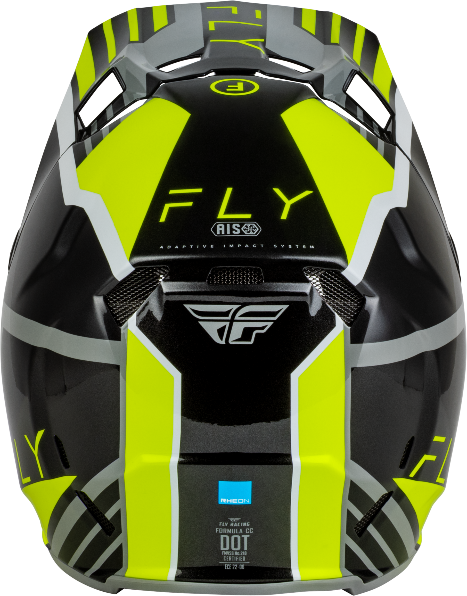Formula Cc Strike Helmet Grey/Black/Hi Vis 2x