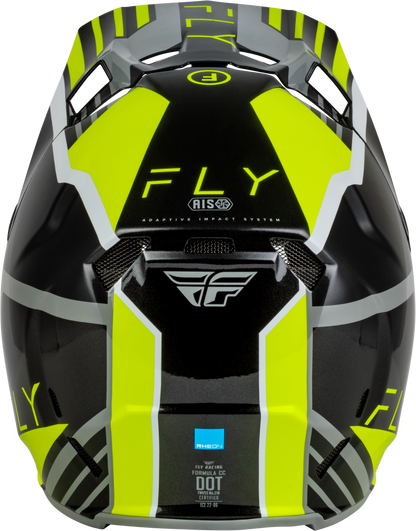 Formula Cc Strike Helmet Grey/Black/Hi Vis 2x