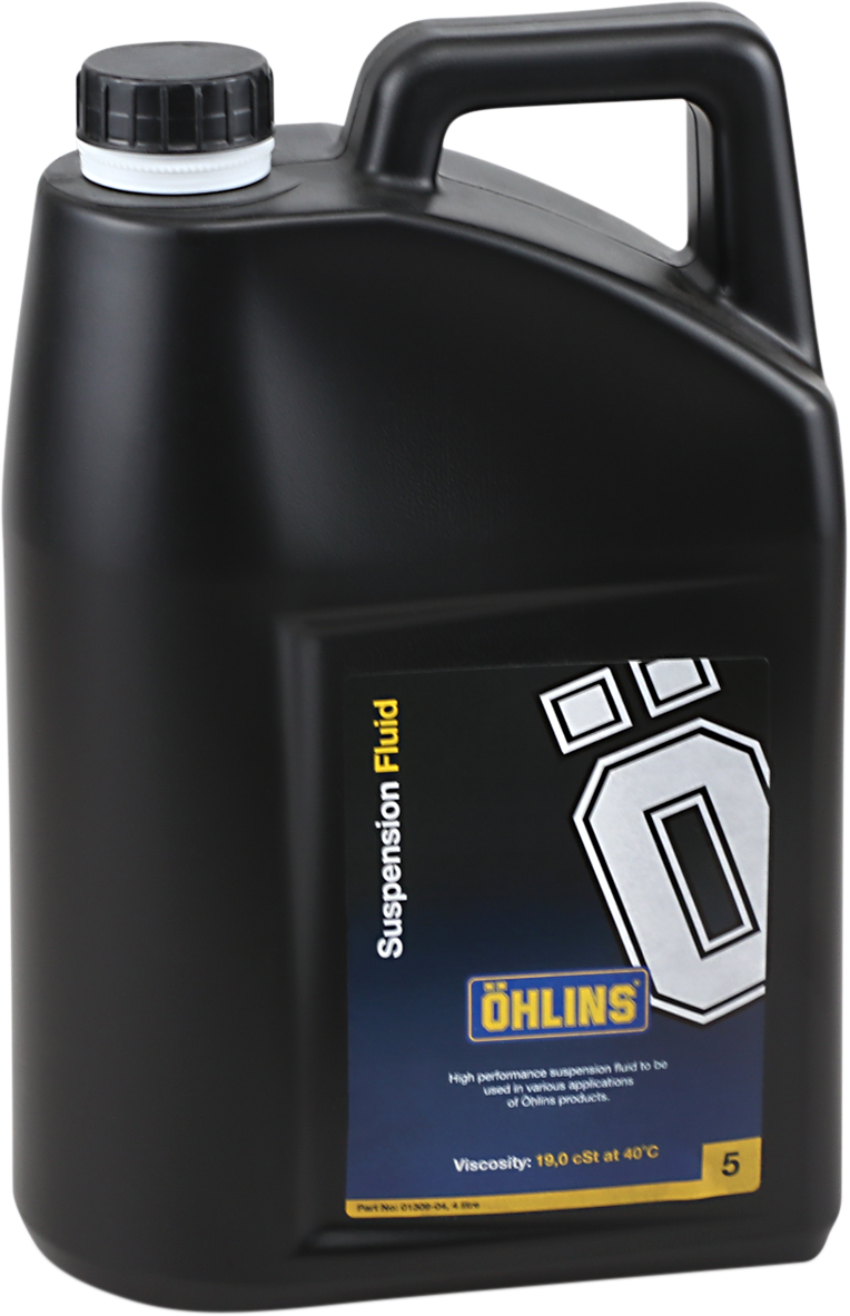 OHLINS Suspension Oil 5W - 4L (Part #01309-04) for Cartridge and Damper Rod Forks