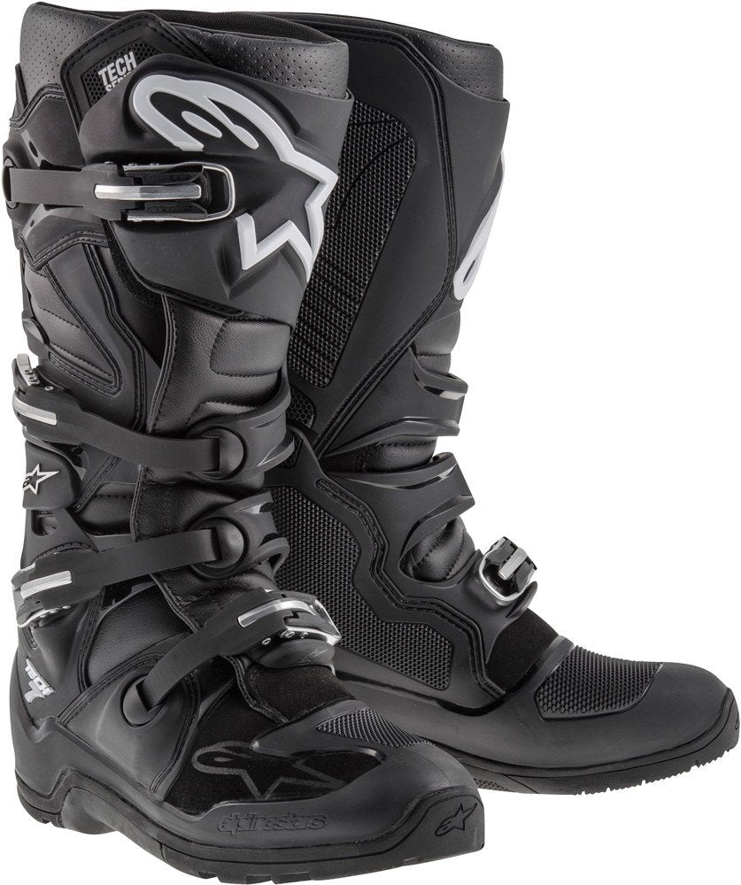 Alpinestars Mens Tech 7 Enduro Boots Black Sz 10, Multi, 10 US