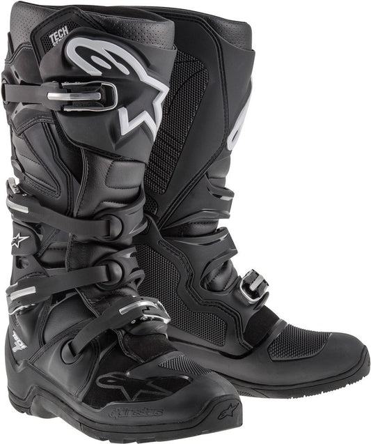 Alpinestars Mens Tech 7 Enduro Boots Black Sz 10, Multi, 10 US