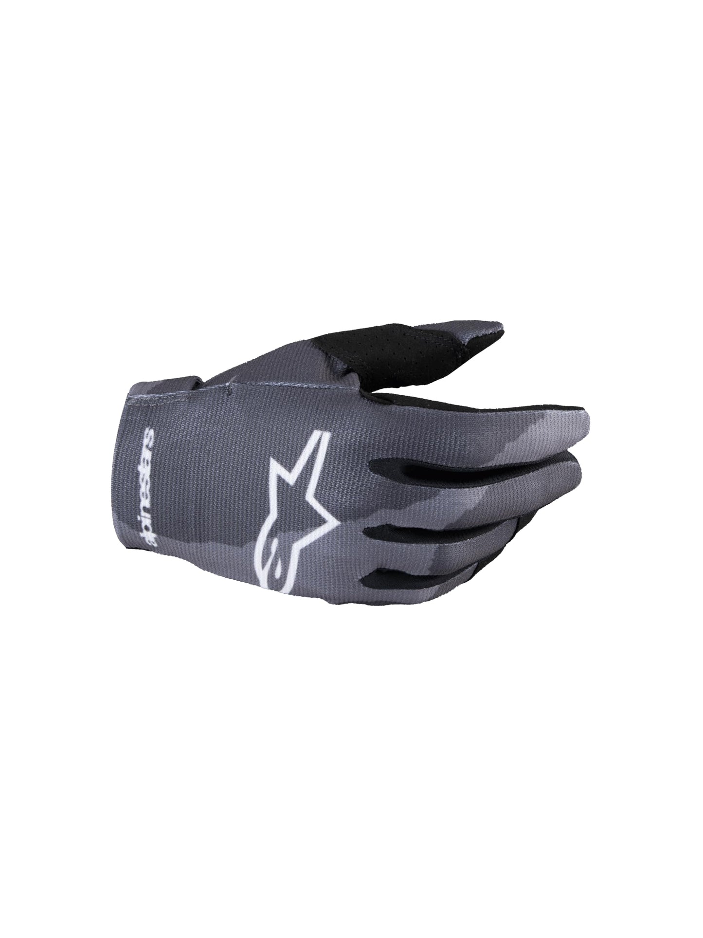 Alpinestars 3541824-9148-L: Youth Radar Gloves Dark Camo Lg